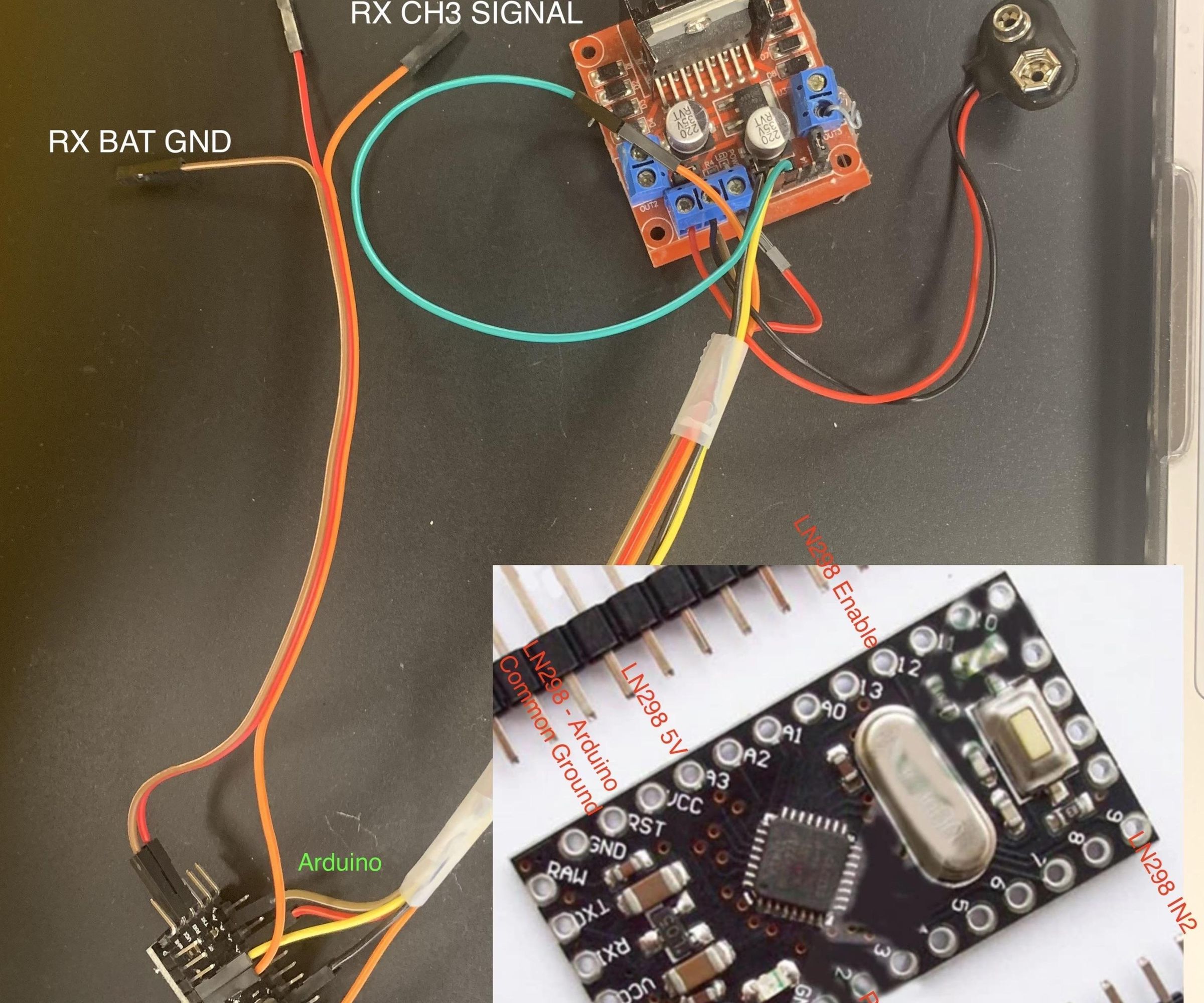 DIY Brushed Motor ESC Using Arduino and L298N H-Bridge
