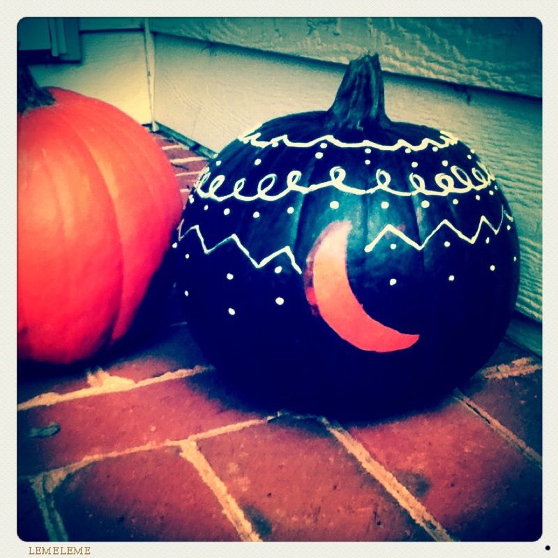 No Carve Pumpkin