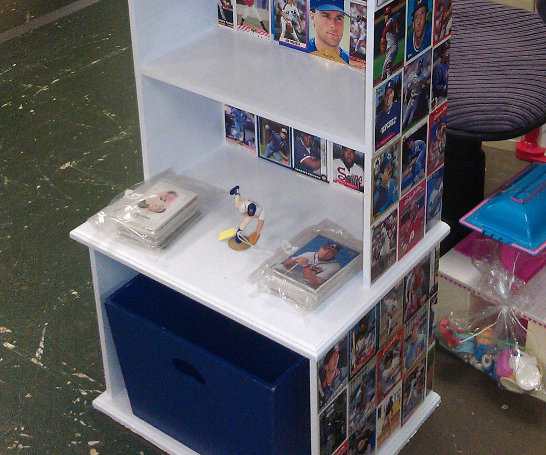 Sports Card Bookcase