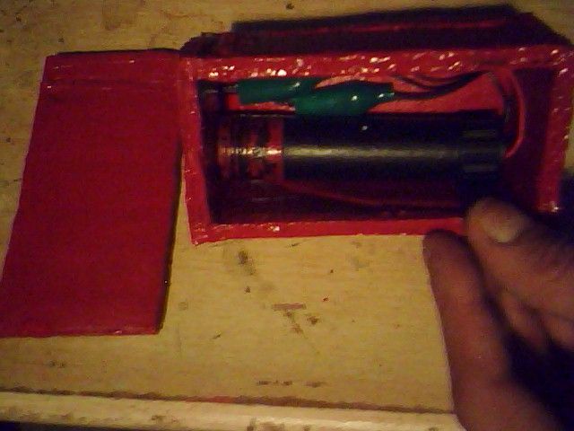 Detonator. (Stick Style Single Press Activation)