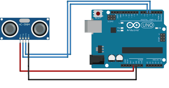 How to Connect an Ultrasonic Sensor to Arduino to Measure Distance? : 7 ...