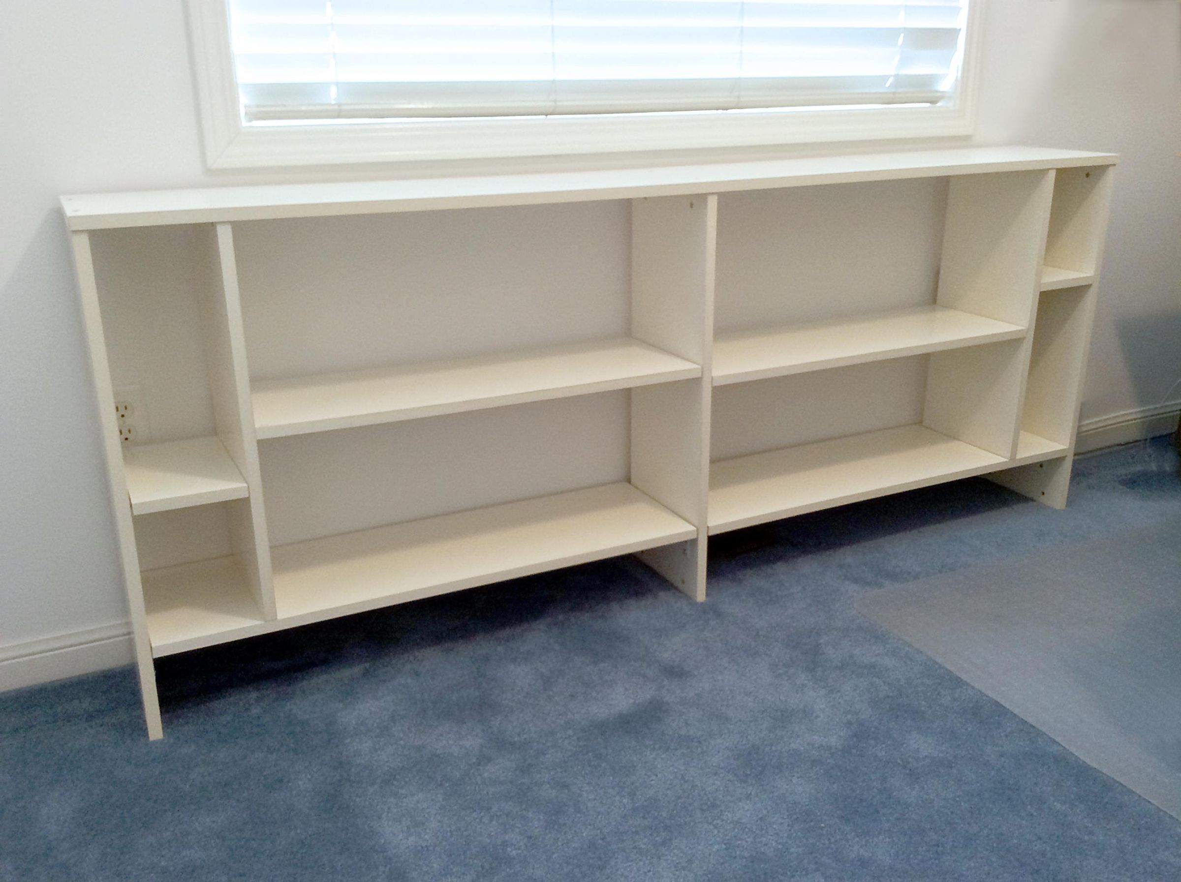 Repurpose an IKEA Billy Bookshelf for Small Bedroom. 7 Steps