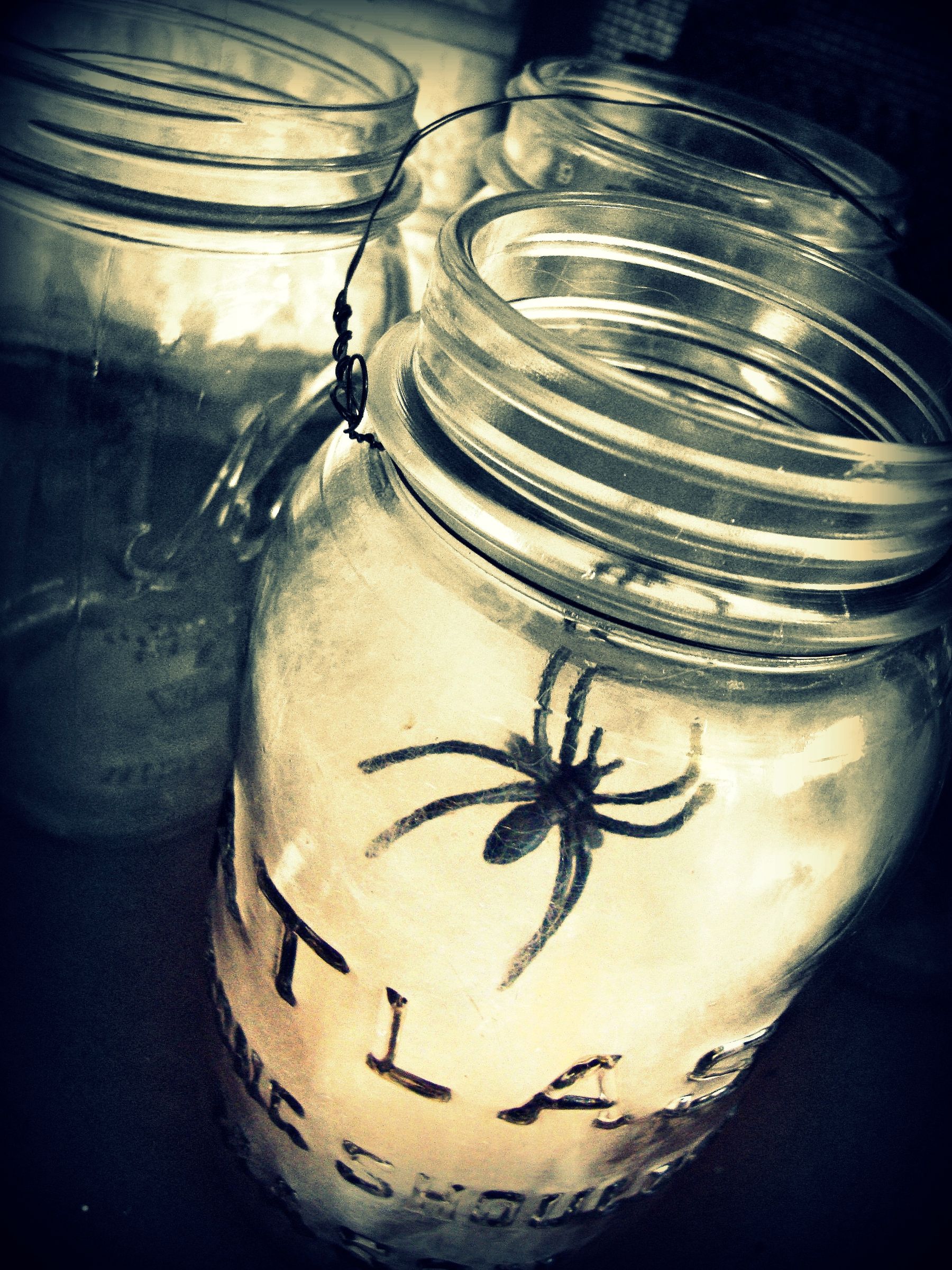 Spider Web Lanterns