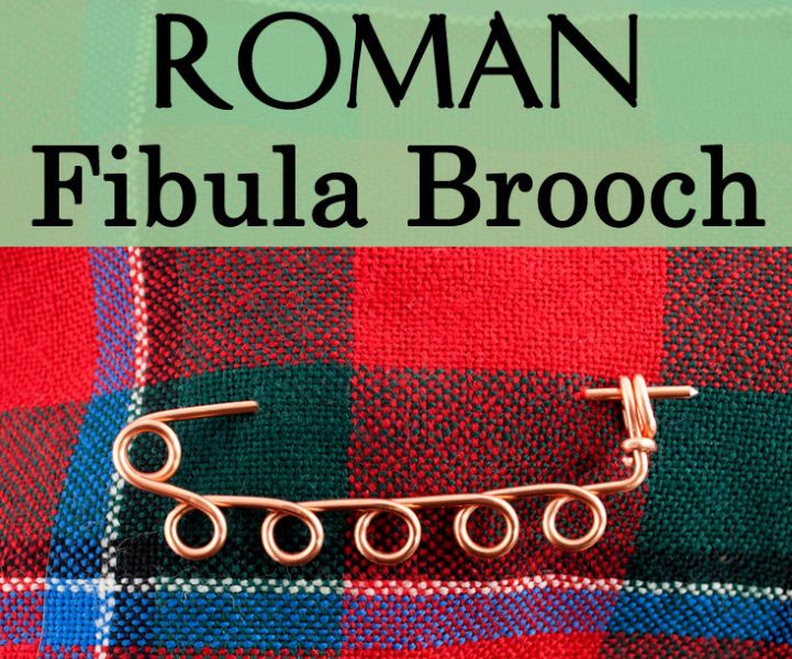Make a Roman Fibula Brooch - Without a Torch!