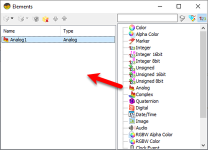 In Visuino Set Components