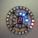 Desktop NeoPixel Clock