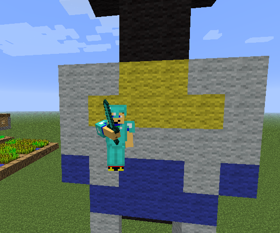 How to Build a Micky Mouse Batman in Minecraft