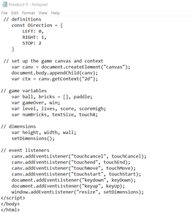 Breakout Game in JavaScript : 39 Steps - Instructables