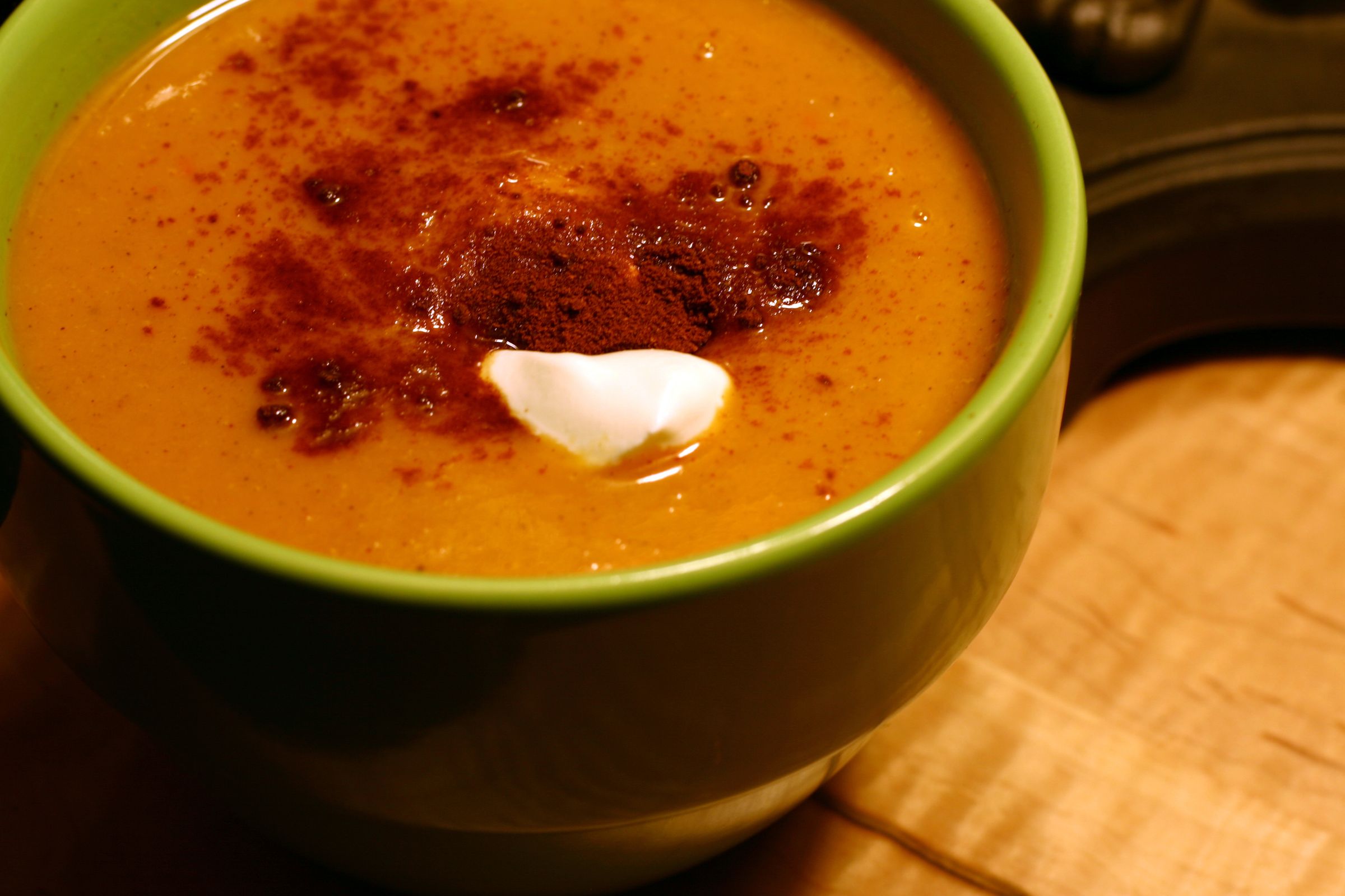 Curried Sweet Potato Bisque