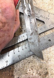 Shape the Blade Support Piece