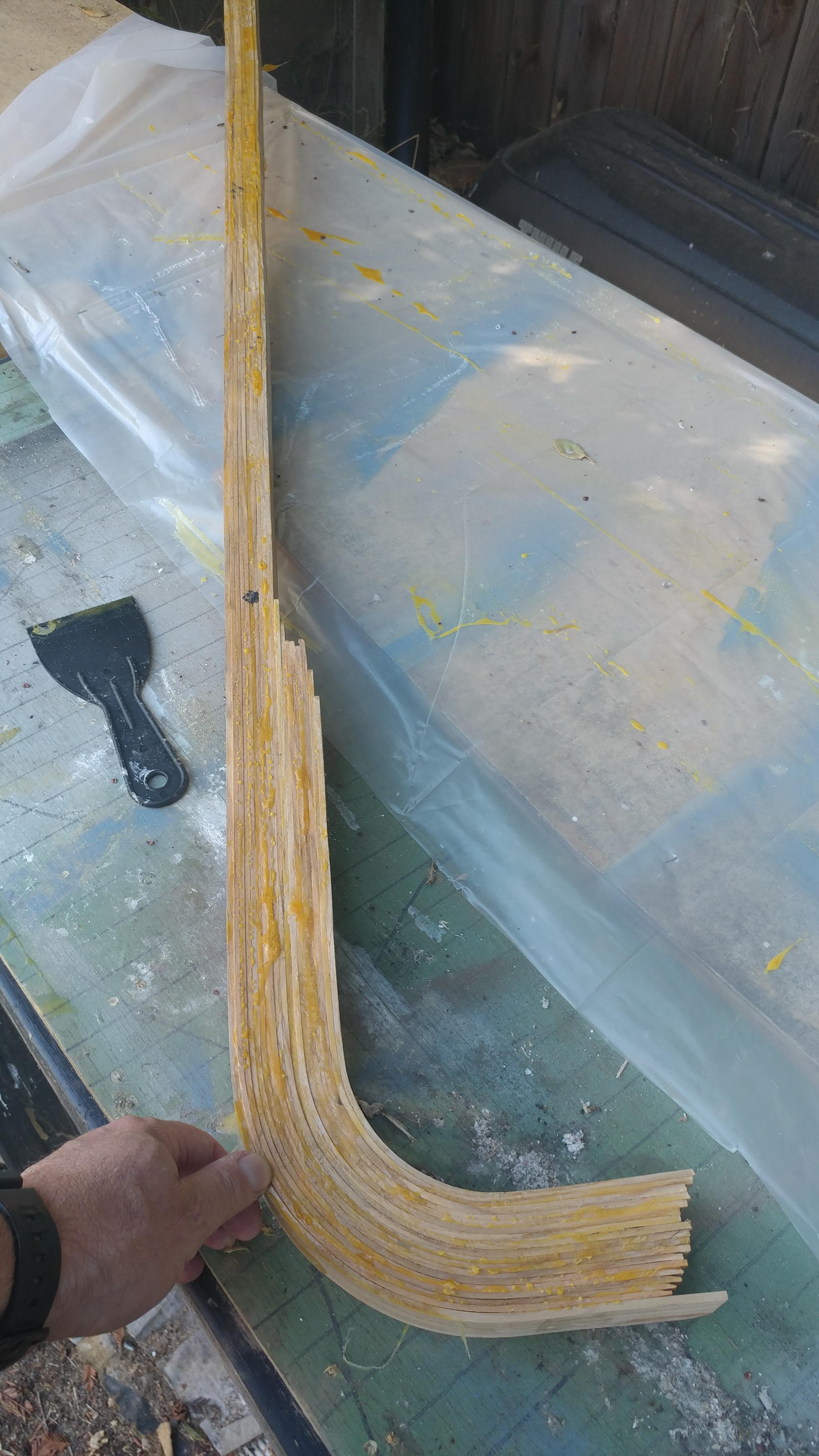 Shinty Sticks and Laminating Jig 6 Steps (with Pictures) Instructables