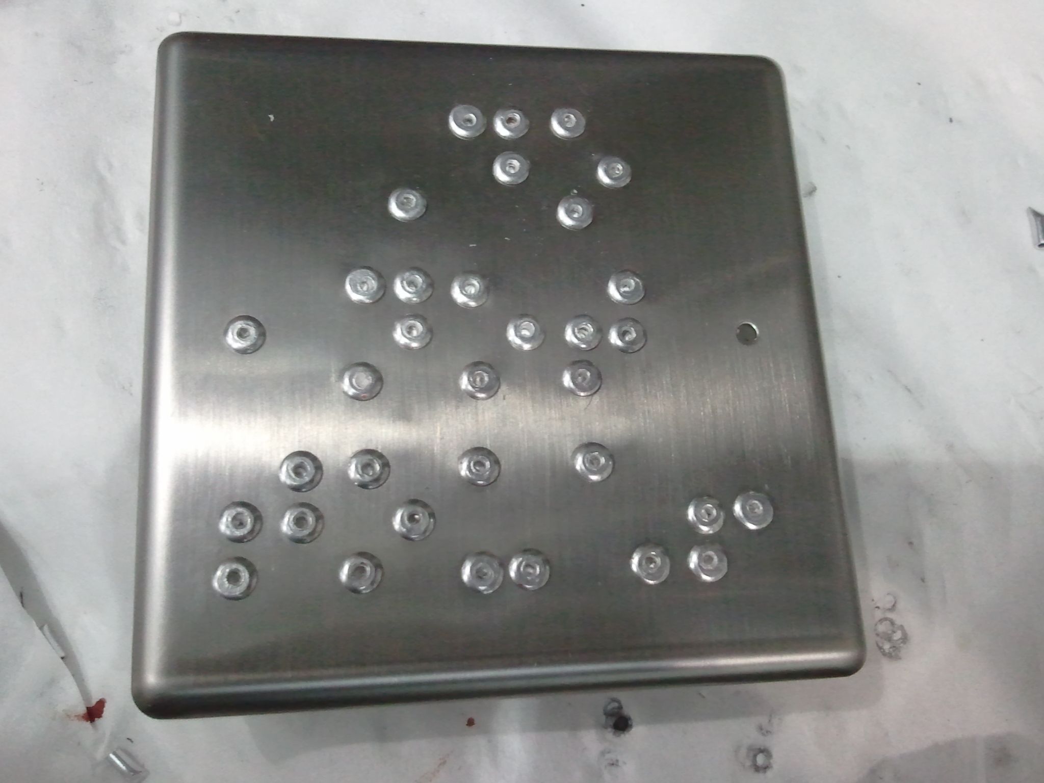 Braille Push Pad "Do Not Touch" the Paradox