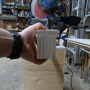 Attaching the Back to the Stop Block