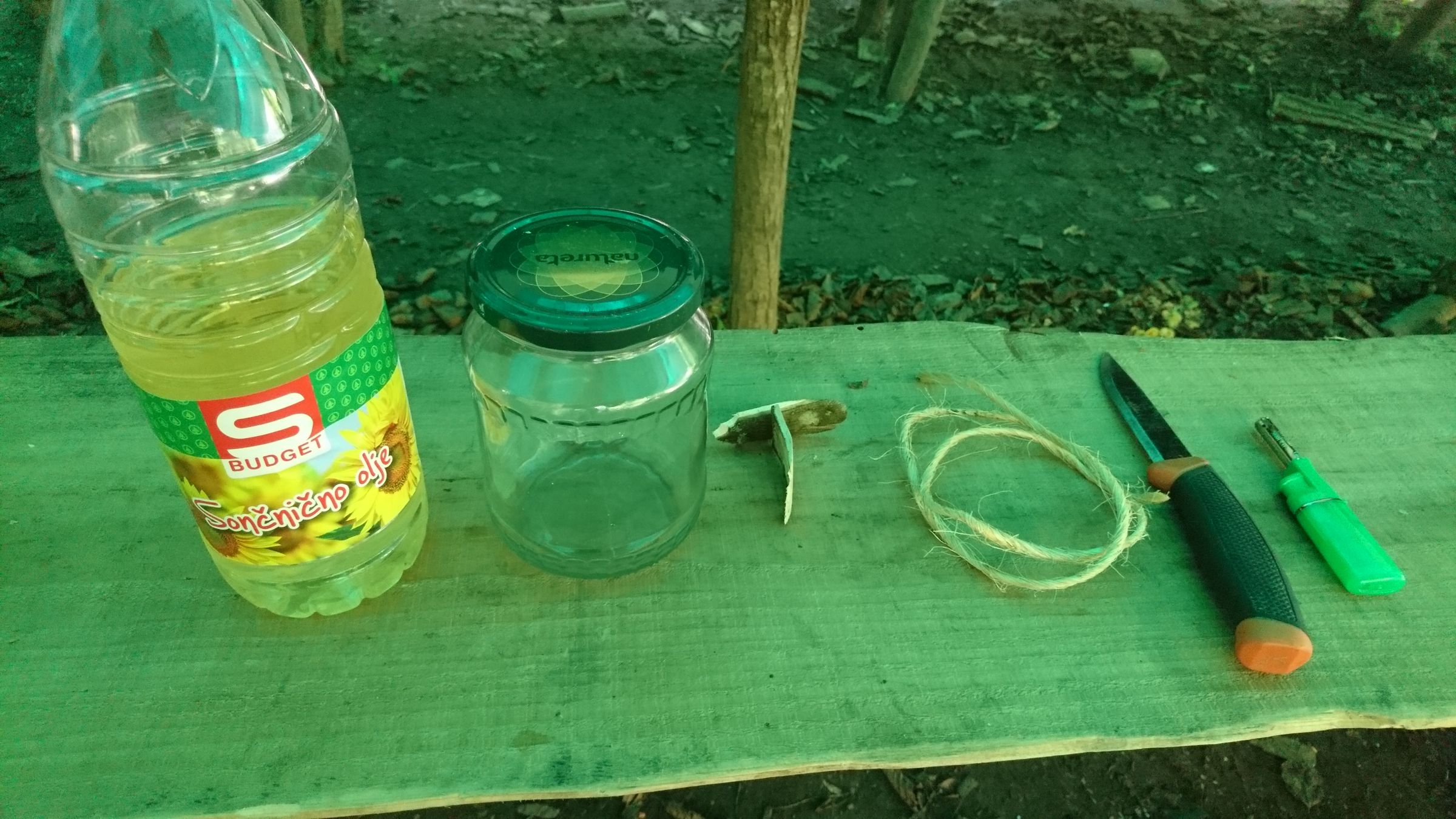 DIY Camp Oil Lamp 5 Steps Instructables