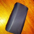 Reupholster Center Armrest With Old Clothes