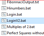 Login System With Batch!
