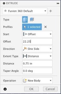 Modeling (Extruding)