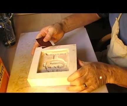 Creating a Cavity Mold for a Ceramic Tile