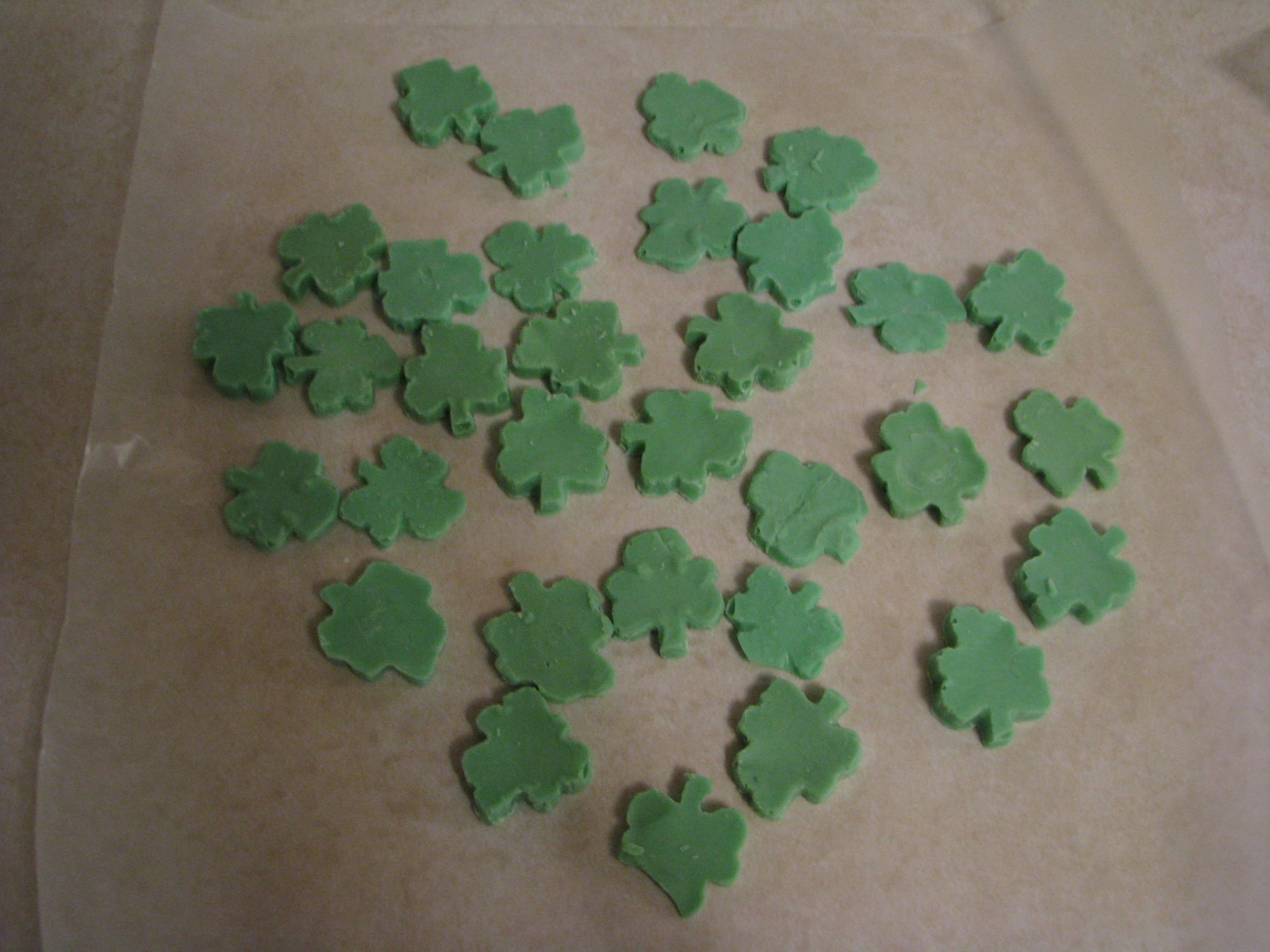 St. Patrick's Day Chocolate Shamrocks
