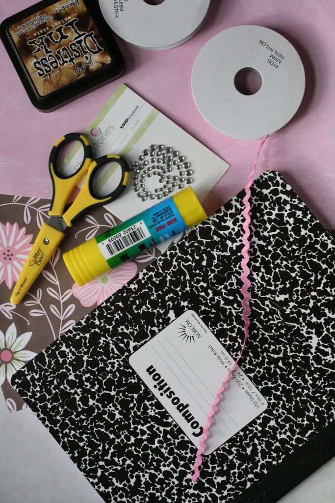 Notebook Composition Decoraed Composition Notebook Decorating Ideas