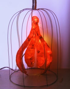 Paper-Only Alien Lamp