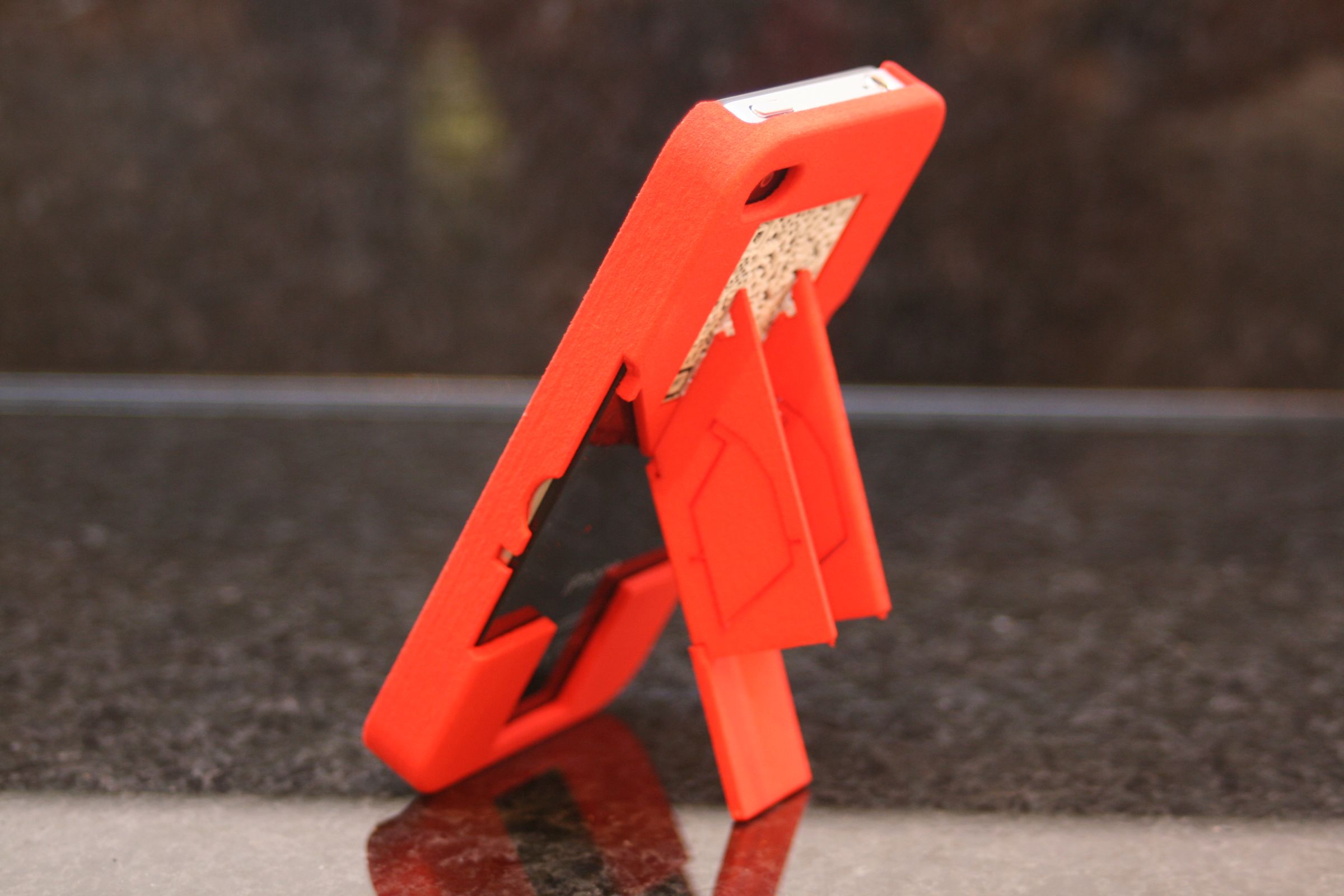 TriStand QR 3D Printed IPhone Case