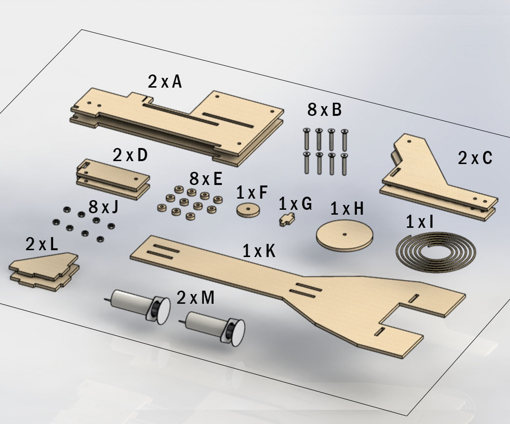 Intro: Lasercut Plywood Pulley Cran (Made by Soren Sorensen and Nick Larsen)