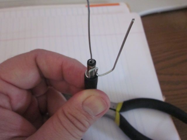 Paperclip Coax Power Plug