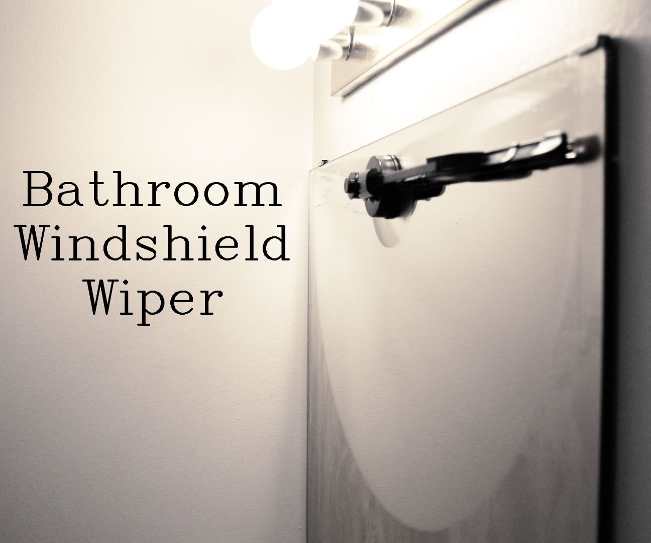 Bathroom Windshield Wiper