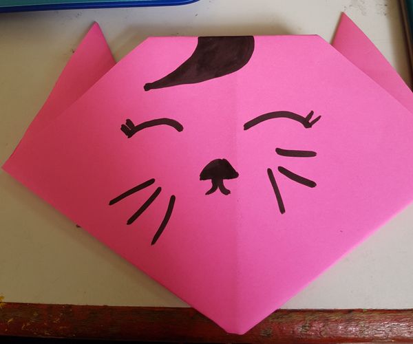 Origami De Gato
