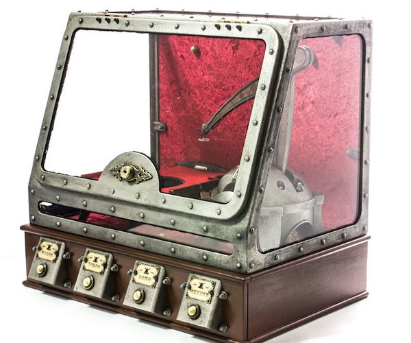 IPad Typing Steampunk Robot - ROBOLED