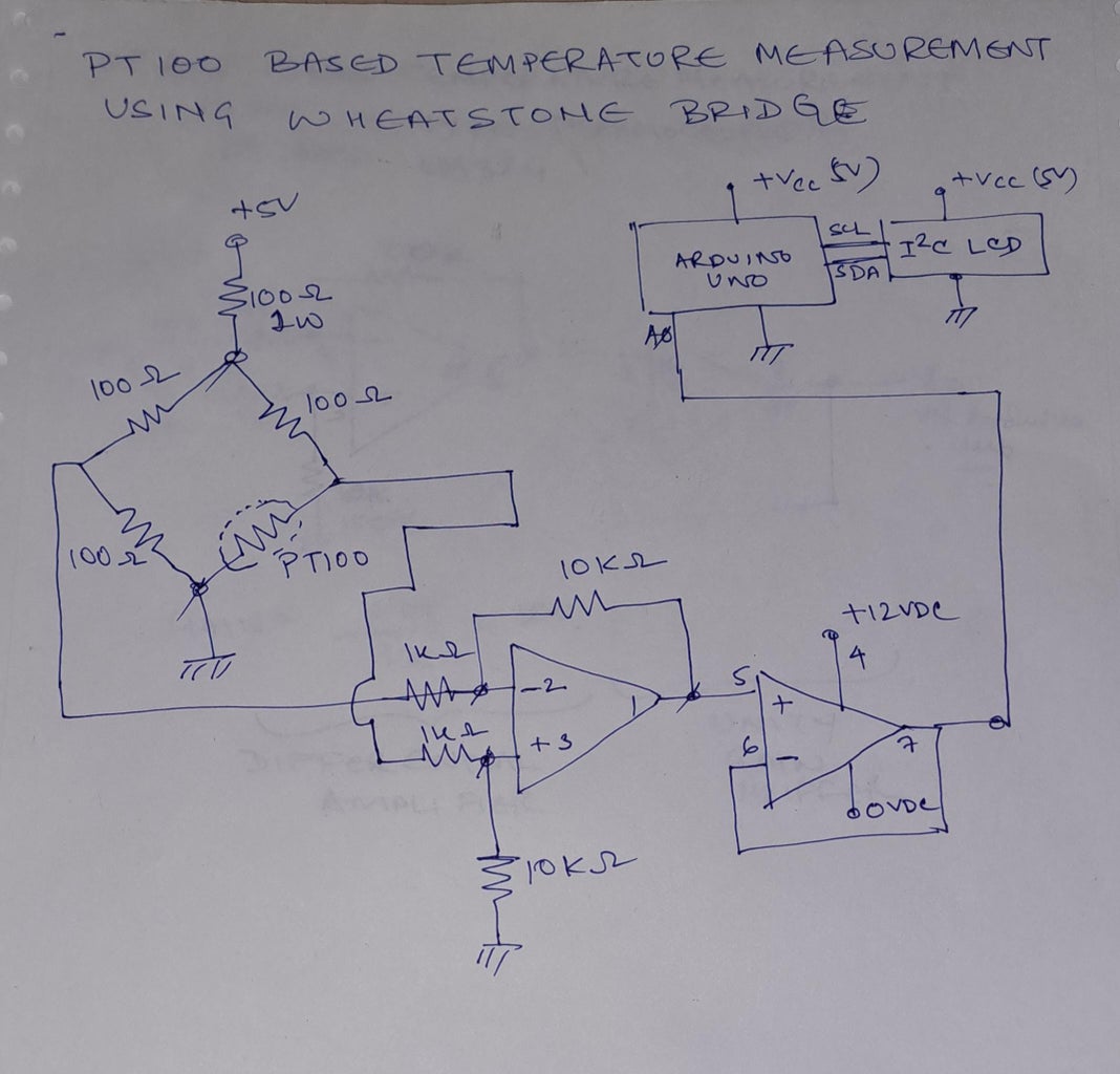 PT100 Based Temperature Measurement Thermometer Using Arduino Uno ...