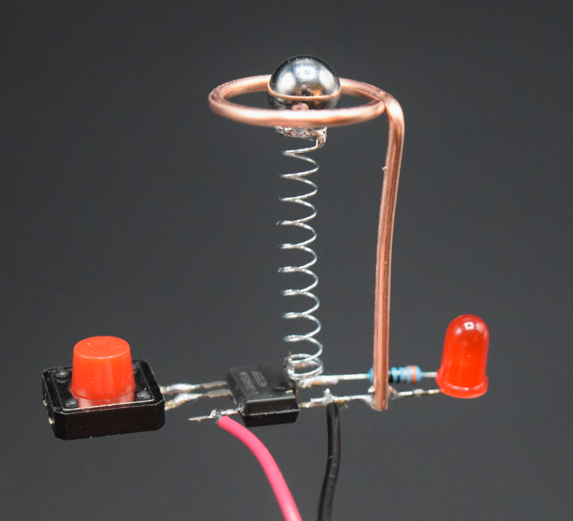 How to Make a Vibration Sensor : 7 Steps (with Pictures) Circuit Diagram