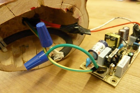 Attaching the 120v Power Wires