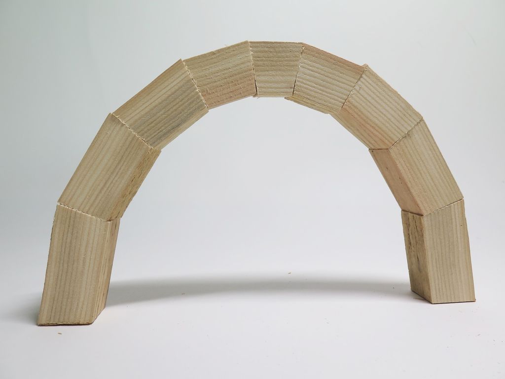Arch Building Blocks Build A Bridge Wooden Arch