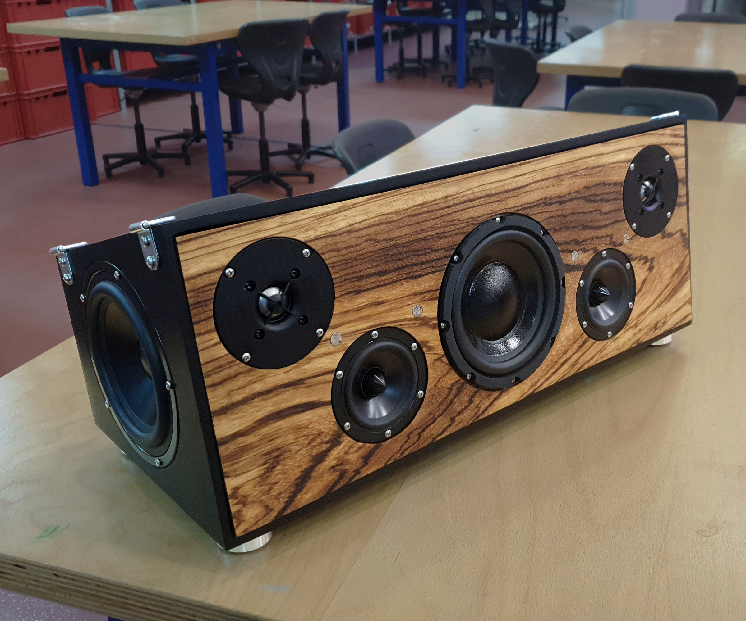 Zebrano Bluetooth Speaker - How to Build DIY