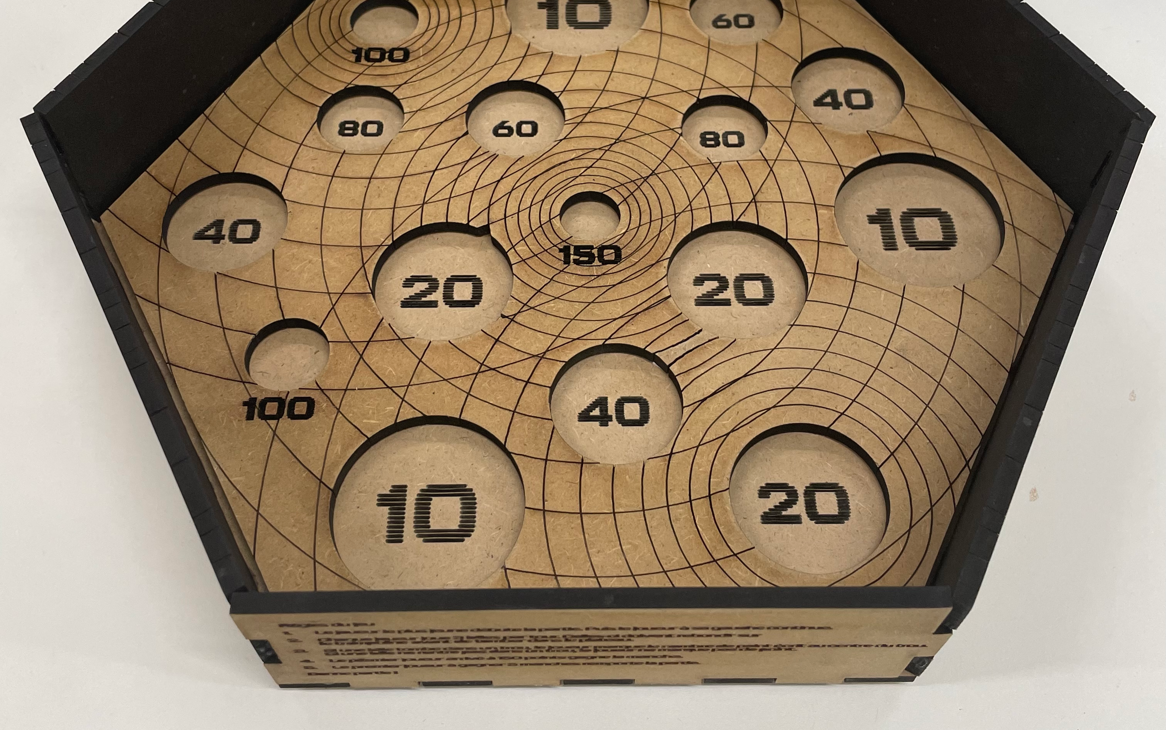 Tchouk-Tchouk Board Game