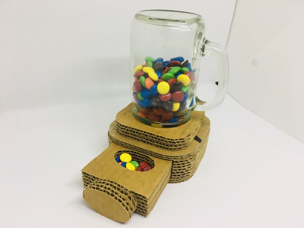 DIY Cardboard Candy Dispenser 4 Steps (with Pictures)