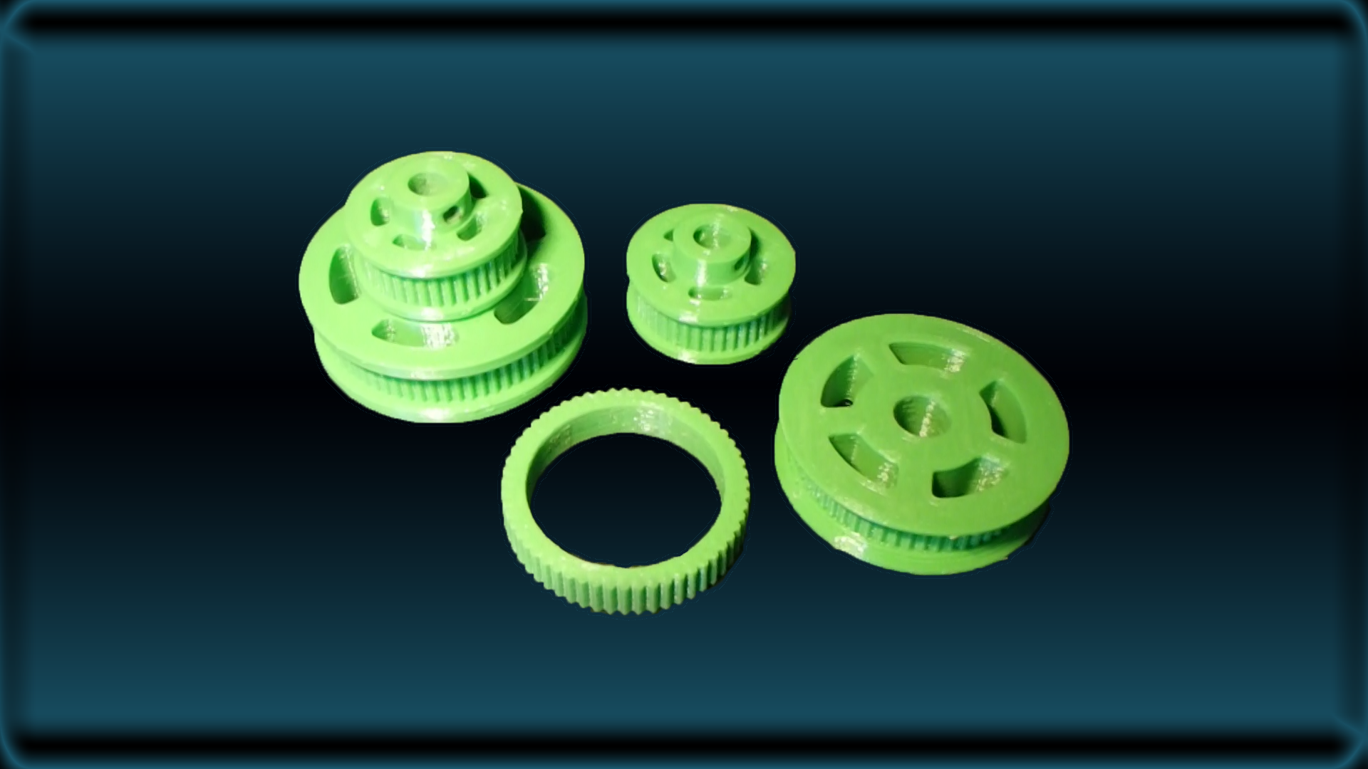 Gear GT2 Print 3D 7 Steps Instructables