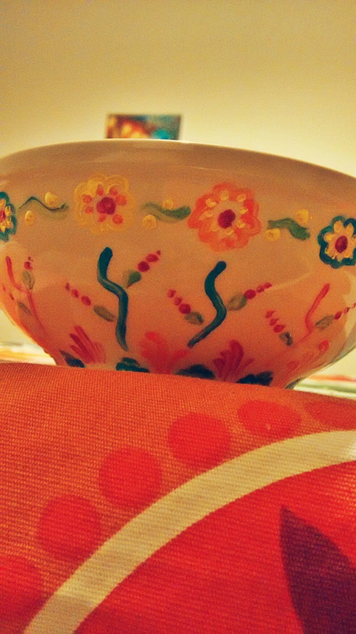 DIY plain porcelain painting