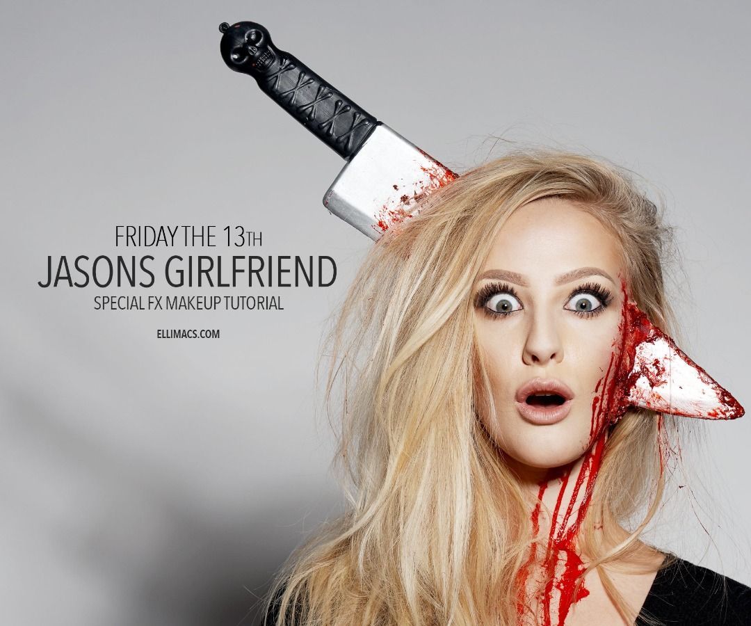 Friday the 13th - Jasons Girlfriend - SFX Makeup Tutorial