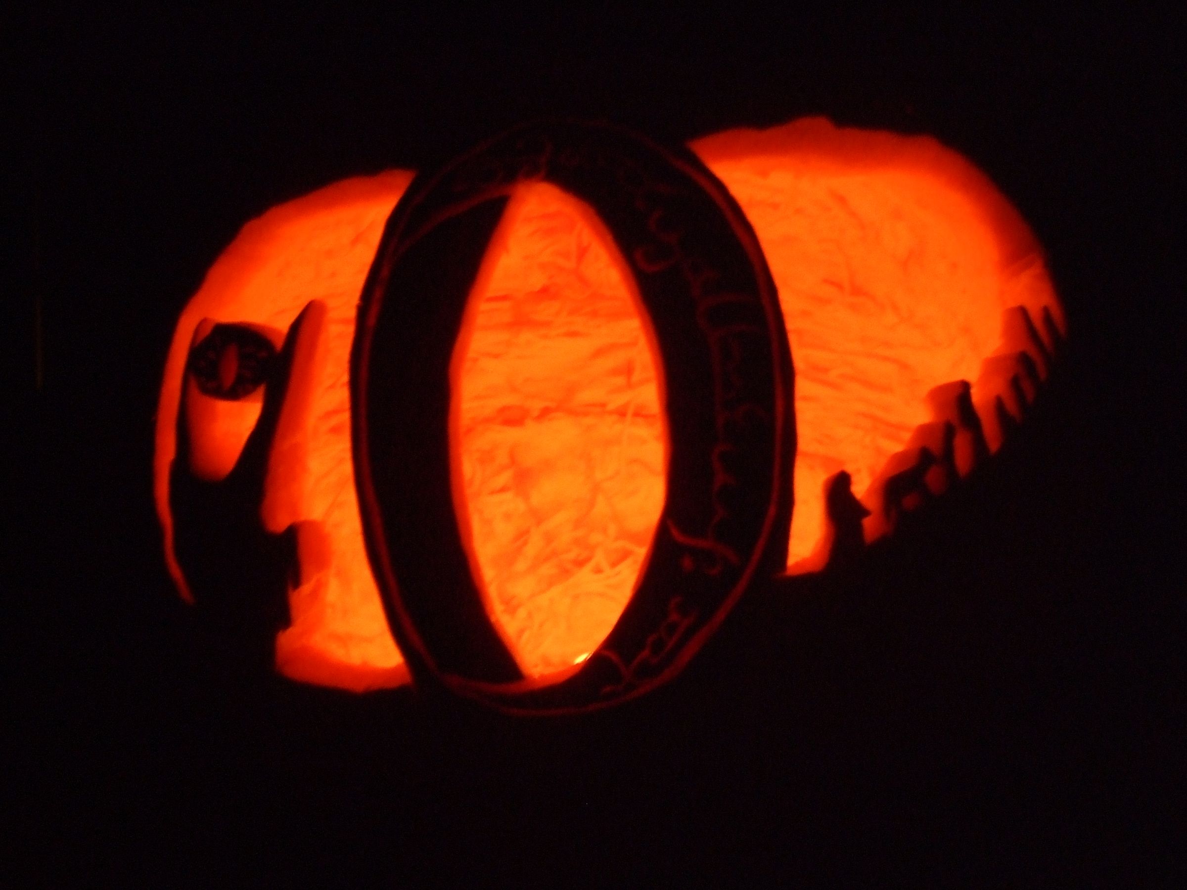Lord of the Rings Pumpkin