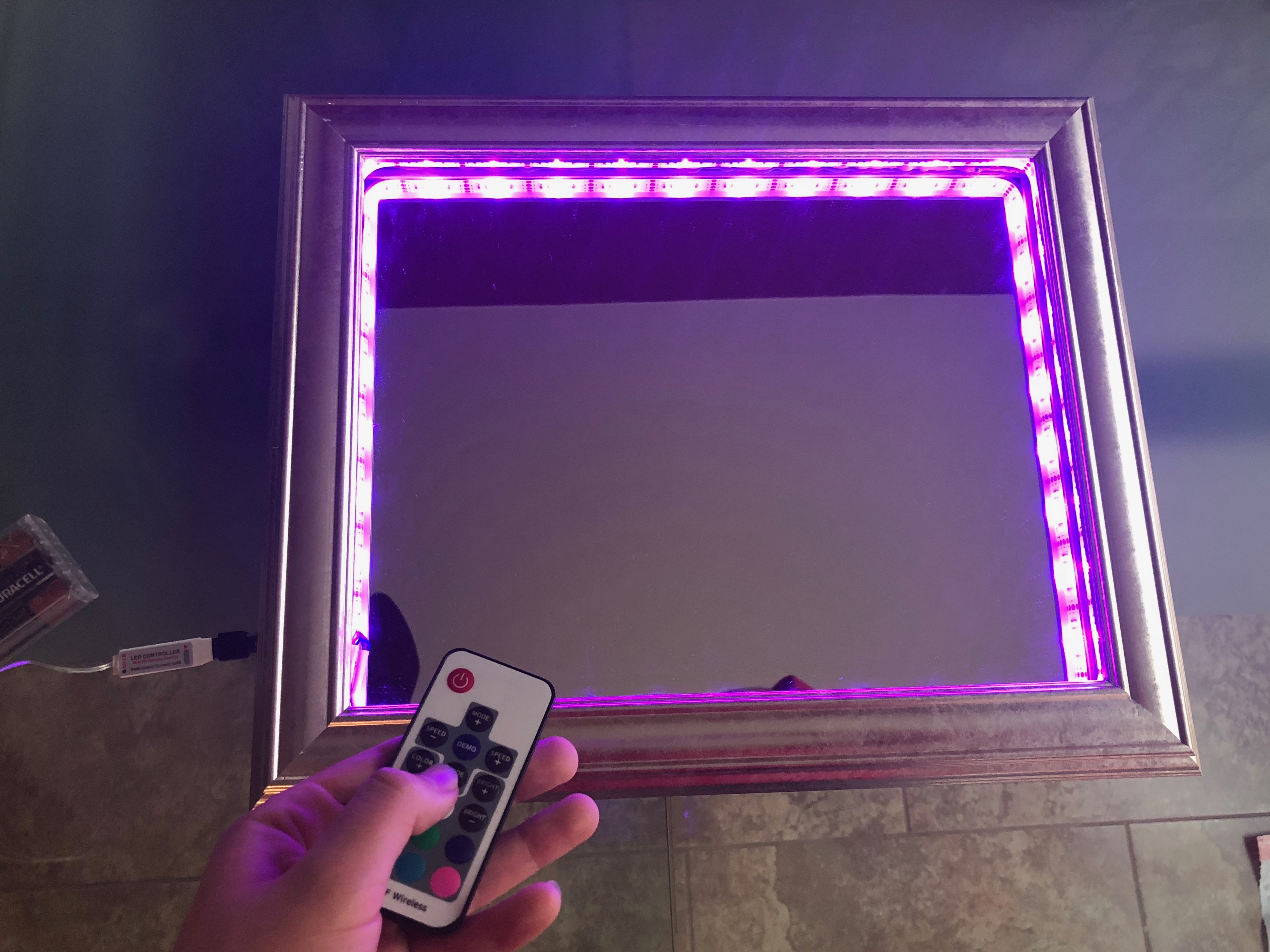 Fancy LED Mirror 7 Steps (with Pictures) Instructables