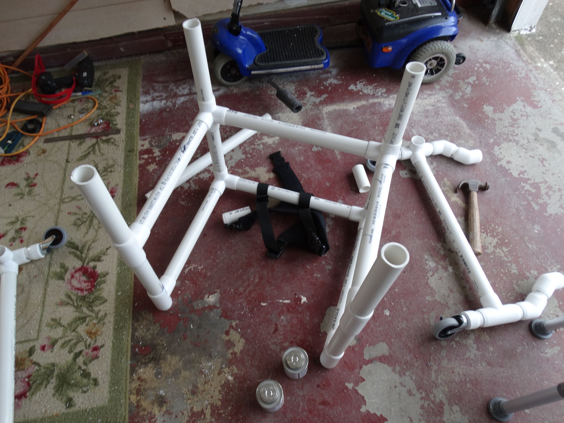 Adult Geriatric PVC Walker 6 Steps Instructables