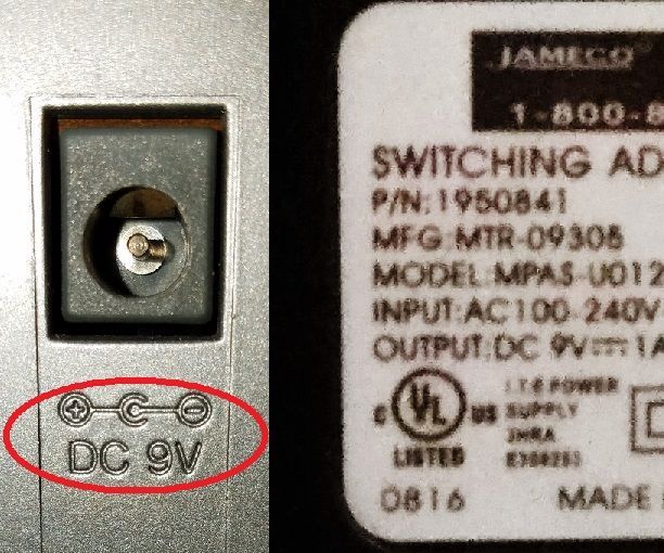 Polarity-Reversing Cable for DC Power Supply