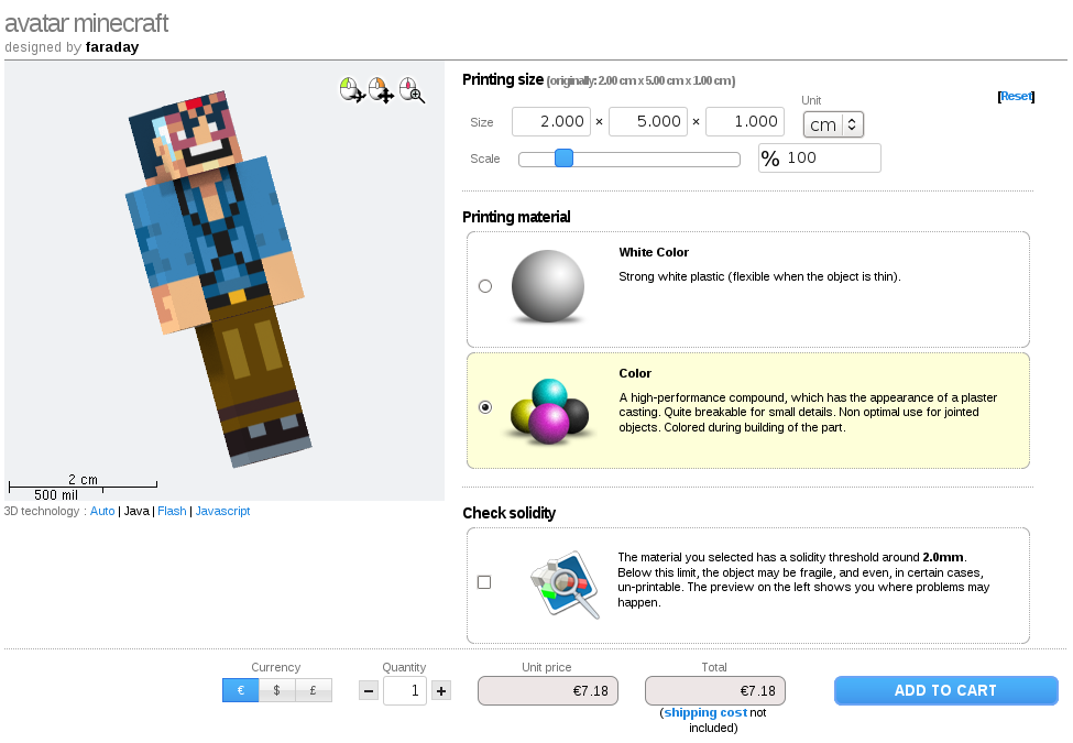 3D Print Your Minecraft Avatar : 5 Steps - Instructables