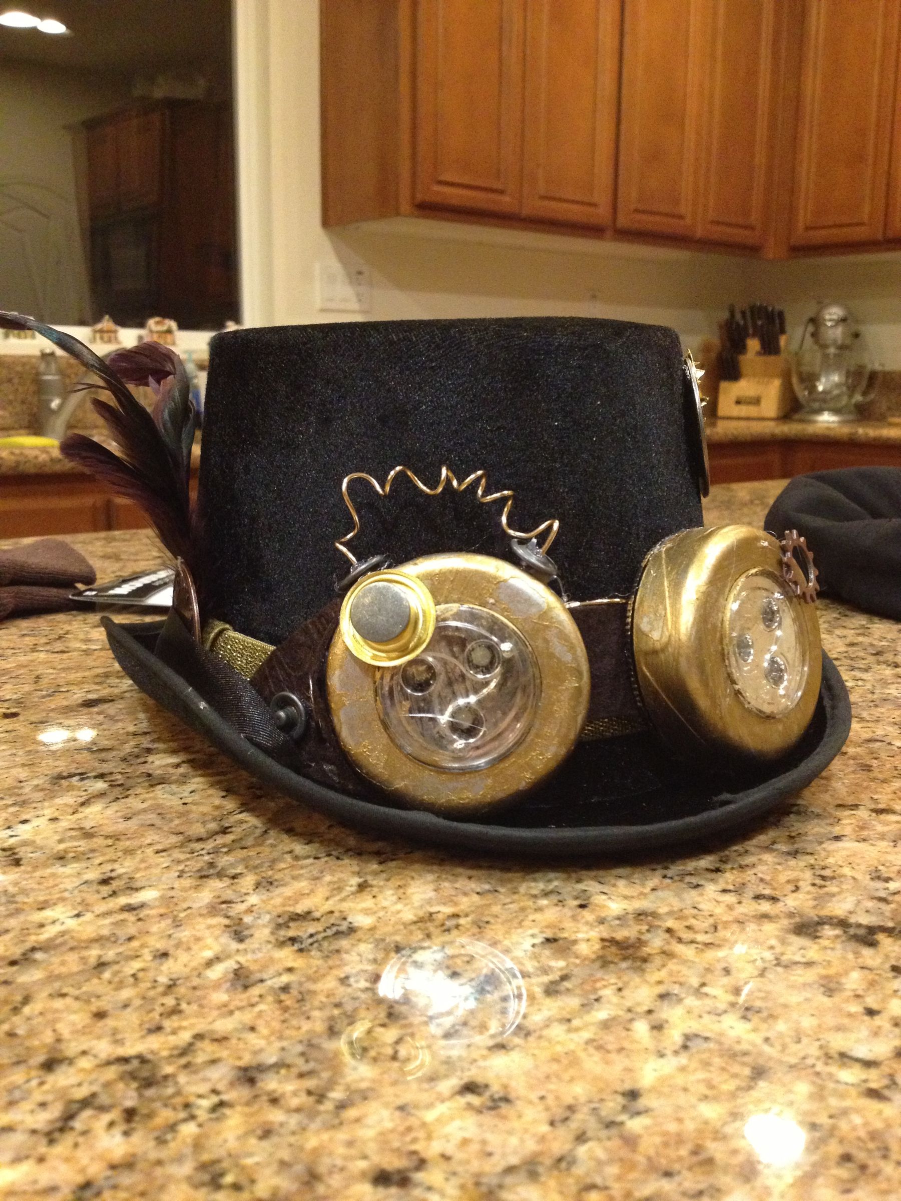 Easy Steampunk Top Hat