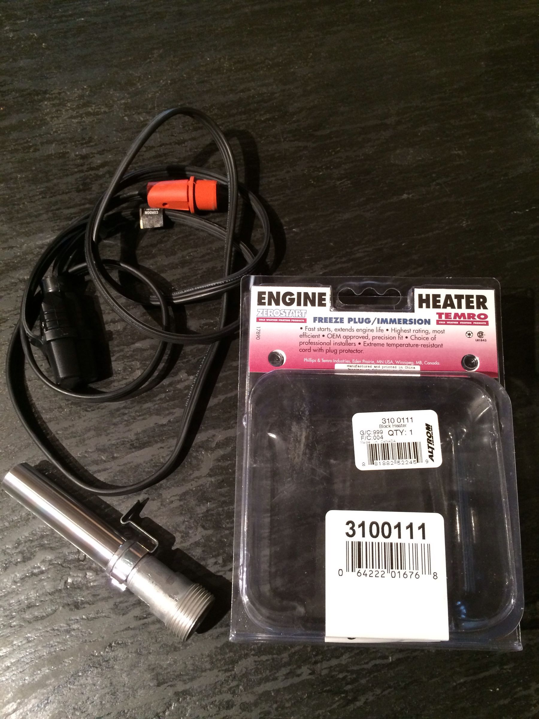 2012 Kia Rondo Block Heater Installation