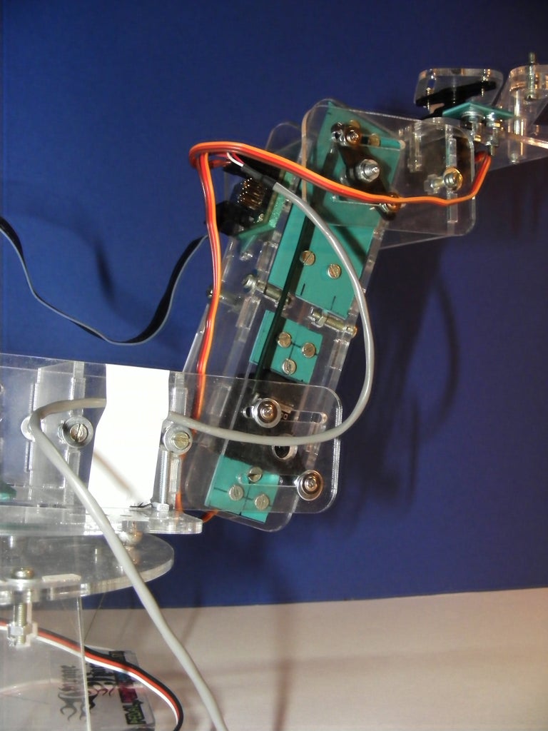 Arduino Robotic Arm and Monitoring With Processing