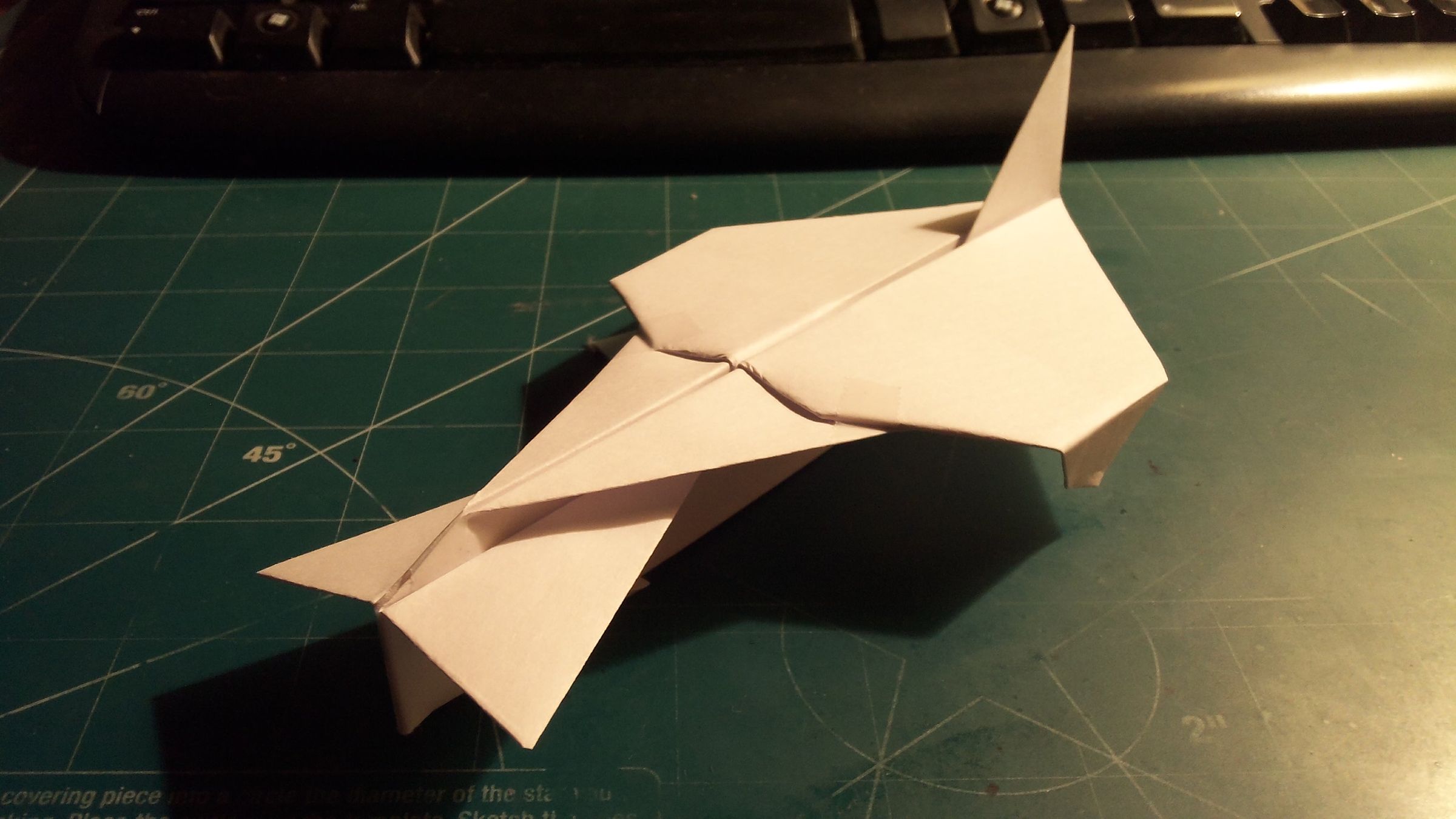 How to Make the StratoVengeance Paper Airplane